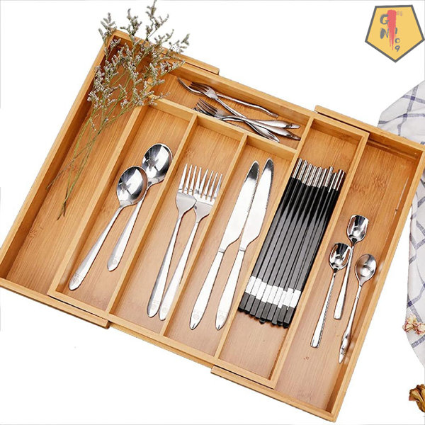 GN109 Flatware & Kitchen Utensils Drawer Organizer Wayfair Canada